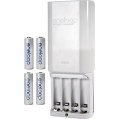 MQN054 - eneloop 4-Position NiMH Battery Charger Kit