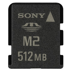 MSA-512D - 512MB M2 Memory Stick Micro Memory Card