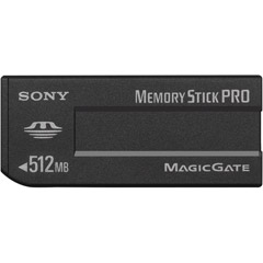 MSX-512S - 512MB Memory Stick PRO Memory Card