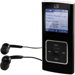 MW-8847DT - 2GB MP3 and Video Player with 1.5'' TFT Display