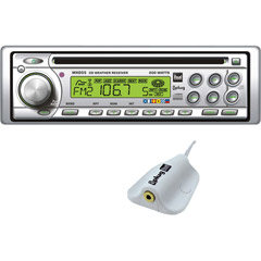 MXD55 - 200-Watt Marine CD/Weatherband Receiver with iPlug