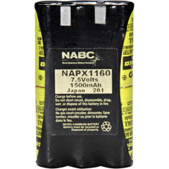 NAPX1160 - NABC LMR NIMH BATTERY UNIDEN APX1106