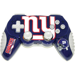 NFL-NYG082461/04/1 - Officially Licensed New York Giants NFL Wireless PS2 Controller