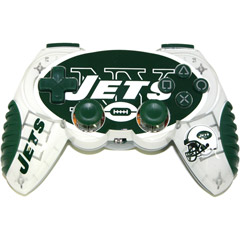 NFL-NYJ082461/04/1 - Officially Licensed New York Jets NFL Wireless PS2 Controller
