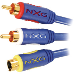 NX-0523 - S-Video / Stereo Audio Cables