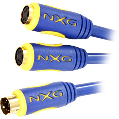 NX-0531 - Video-Shielded Y-Cable with S-Video Connectors