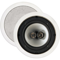 NX-622DVC - 6 1/2'' 2-Way Dual Voice Coil Speaker with Dual Tweeters