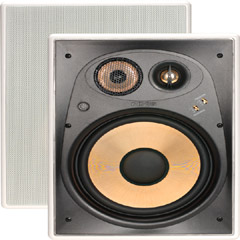 NX-PRO8330 - 8'' 3-Way In-Wall Speakers with Pivoting Dome Tweeter
