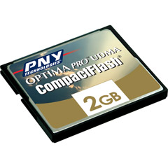 P-CF2G-266W-RF3 - 266x Ultra High-Speed Optima Pro UDMA 2GB CompactFlash Memory Card