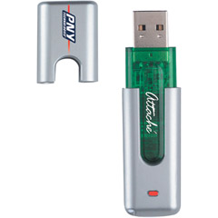 P-FD01GU20-RF - 1GB Attach Portable USB Flash Drive