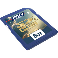 P-SDHC8G4-RF3 - 8GB SD High Capacity (SDHC) Card Class 4