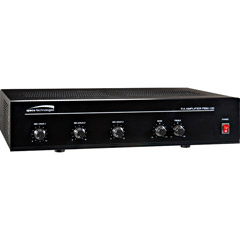 PBM-120 - 120-Watt Commercial 70V Amplifier with 3-Channel Mixer