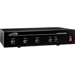 PBM-60 - 60-Watt Commercial 70V Amplifier with 3-Channel Mixer