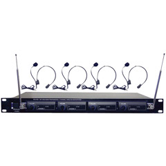 PDW-M4400 - 4-Channel VHF Wireless Microphone System