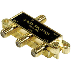 PH61001 - Cable Splitter with Gold-Plated Connectors