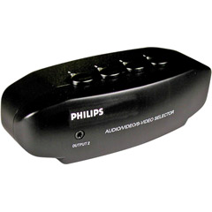PH61146 - 4-Way AV Switcher with S-Video