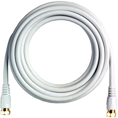 PH61203 - RG59 Cables with F Connectors (White)