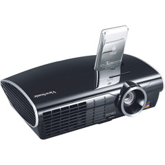 PJ258D - 2000 Lumens Ultra-Portable DLP Projector with Integrated iPod Dock