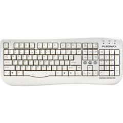 PKB-7000X - Crystal Keyboard with 2 USB Ports