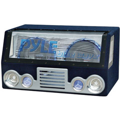 PLB-AW210 - Blue Wave Series Dual Bandpass Subwoofer System with LED Rings