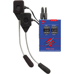 PMC-3X - Driver-to-Passenger Motorcycle Intercom with FM Radio