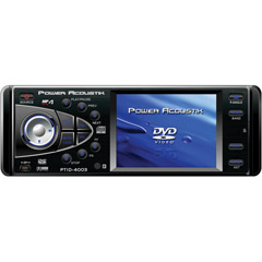 PTID-4003 - In-Dash DVD/CD/MP3 Player with Monitor