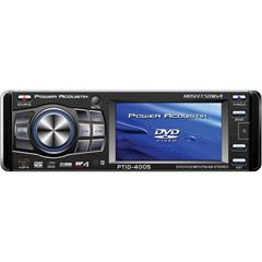 PTID-4005 - In-Dash AM/FM DVD/CD Player with 3.6'' TFT Monitor