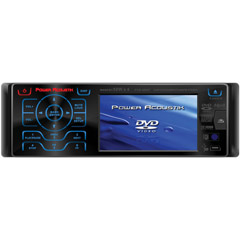 PTID-4007 - In-Dash Razor Look AM/FM DVD/CD Player with 3.6'' TFT Display