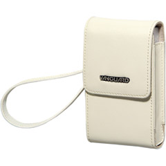 QUITO5A-WHT - Quito Series Leather Digital Camera Pouch