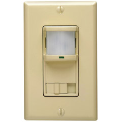 R03-PR180-1LA - Decora Wall Switch with PIR Occupancy Sensor