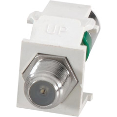 R05-40782-RYW - QuickPort Compression RCA Connector