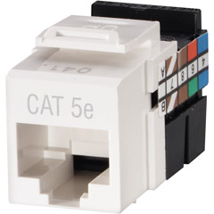 R24-5G108-RV5 - CAT 5e Jack