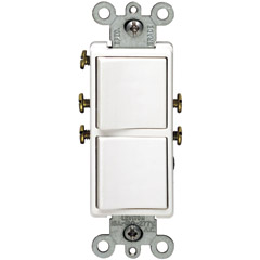 R42-5634-WS - Dual Single-Pole Switch