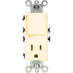 R43-5625-AS - Single-Pole Switch / Receptacle