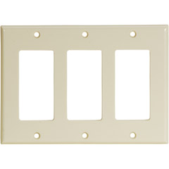 R43-80411-00A - Triple Gang Wall Plate