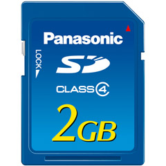 RP-SDM02GU1A - 2GB Class 4 SD Memory Card