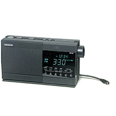 RS-330S - Digital Clock Radio with 1-Hour Capacitor Back-Up System