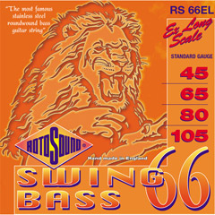 RS66EL - Stainless Steel Roundwound Bass Guitar Strings