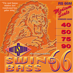 RS66M - Stainless Steel Roundwound Bass Guitar Strings