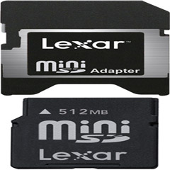 SDM512-624 - miniSD Memory Card