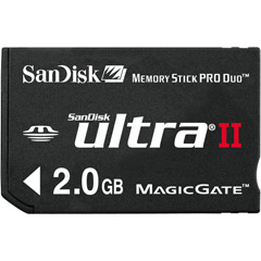 SDMSPDH-2048-901 - Ultra II High-Speed Memory Stick PRO Duo