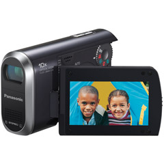 SDR-S10 - SD Super Compact Size Camcorder with 10x Optical Zoom and 2.7'' Wide LCD