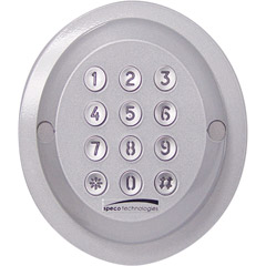 SG-W300 - Weather-Proof Architectural Design Backlit Keypad