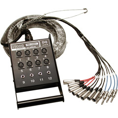 SH-8X4-50 - 8-Channel SH Series Stage Box Snakes