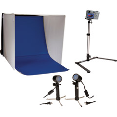 SIB-CAM-101 - 5.0MP Digital Camera and Photo Studio-in-a-Box Kit