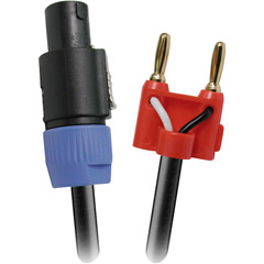 SKT430BN - Speakon to Banana Speaker Cable