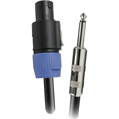 SKT450Q - Speakon to 1/4'' Male Speaker Cable