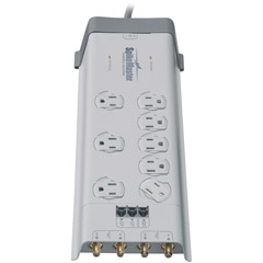 SMTC8 - 8-Outlet Surge Suppressors with Coax Protection