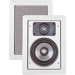 SP-6II - 6 1/2'' 2-Way 80-Watt Rectangular In-Wall Speakers