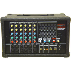 SPM-6300 - 6-Channel 300-Watt Stereo Powered Mixer